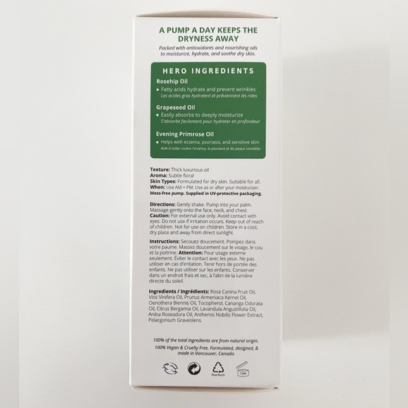 Jubel Naturals daily dew moisturizing oil elixir, BNIB, 30mL - Picture 4 of 5